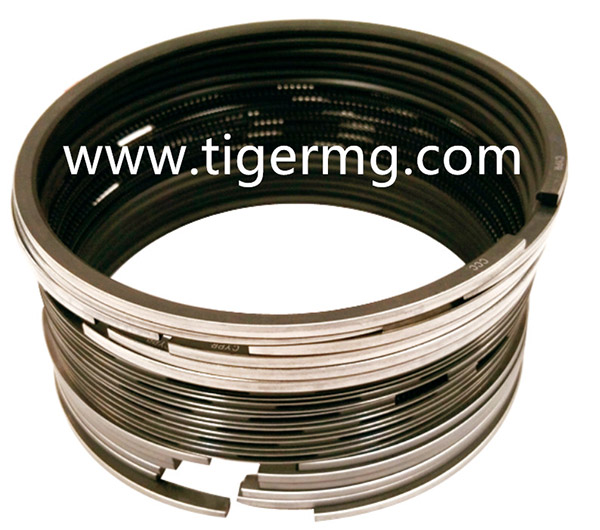 mo-sprayed piston rings